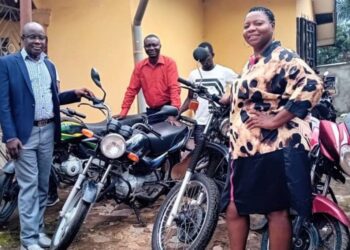 ACC Hands Over 4 Motor Bikes Recovered From Former Councillors to Kono District Council