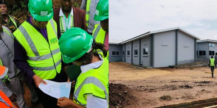 Minister Kenyeh Barley Conducts Inspection of ECOWAS Military Logistic Depot in Lungi