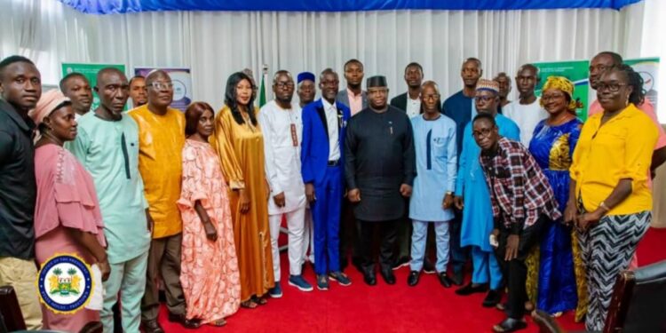 Presidential Candidates for Nine Political Parties Congratulate President Bio on Re-election