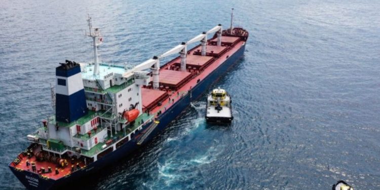 Sierra Leone-Registered Ship breaks Moscow’s blockade of Ukrainian Ports in the Black Sea