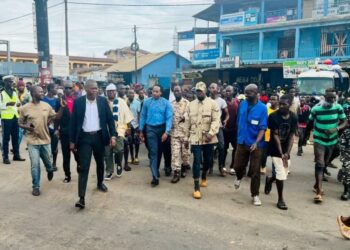 Chief Minister, David Sengeh Reassures Freetown Residents Amidst Ongoing Protests
