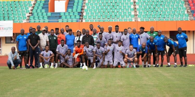 Leone Stars Conclude Final Training Session Ahead of Guinea Bissau Fixture