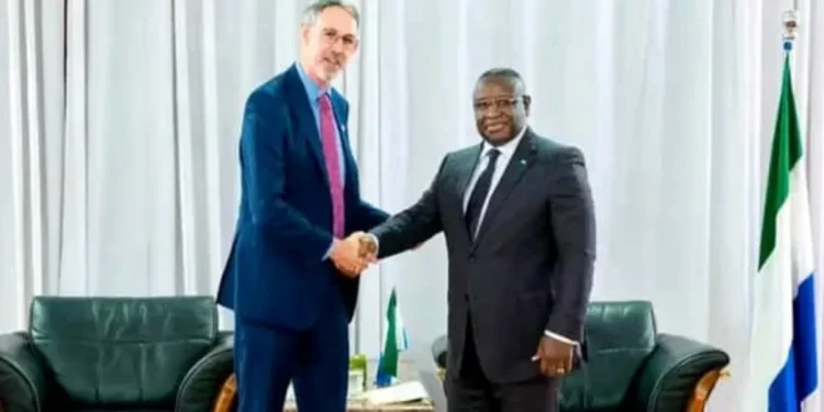 President Bio Receives Credentials from New Irish Ambassador