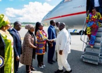 President Bio Arrives in New York for UNGA 78