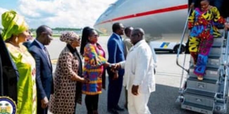 President Bio Arrives in New York for UNGA 78
