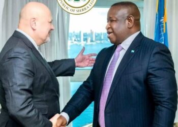 Just In: President of Sierra Leone Holds Crucial Meeting with ICC Prosecutor