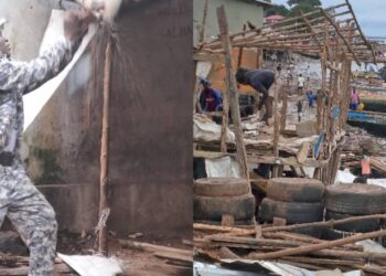 Waterloo Police Takes Swift Action to Cleanse Peppeh Wharf of Illegal Drug Trade