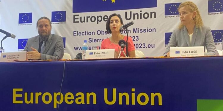 EU Election Observation Mission Identifies Inconsistencies in Sierra Leone’s June Elections 