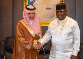 President Bio Hosts Envoy of the King of Saudi Arabia