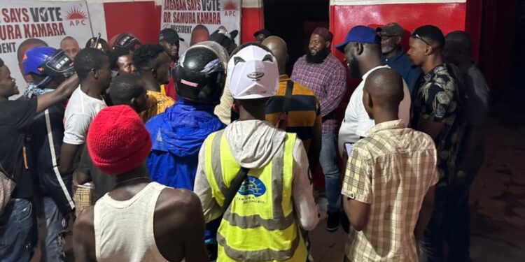 Jagaban Provides New APC Party Office In Kenema District After Previous Repossession