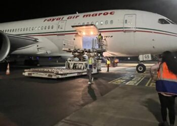 Royal Air Maroc’s Dreamliner Makes First Landing at Freetown International Airport
