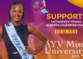 AYV Miss University 2023/2024: Meet Lachaeveh Davies, Contestant From UNIMAK