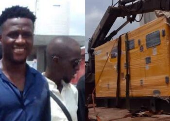 Former Leone Stars Midfielder Rodney Strasser’s Lights Up PCMH “Cottage” Hospital 