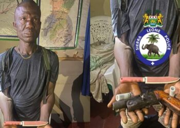Man Arrested with Locally Made Pistol in Kenema 