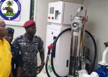 Sierra Leone Police Launches Mobile Filling Stations