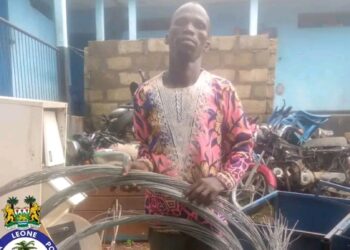 Man Arrested with Stolen EDSA Cable 