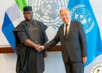 President Bio Holds ‘Fruitful Meeting’ with UN Secretary-General