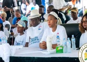 President Bio Joins First Lady and Stakeholders In Solidarity Walk For Prostate Cancer Awareness