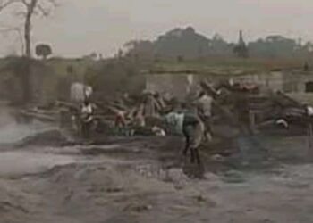 Massive Fire Destroys Over 450 Timber Containers at Water Quay Depot