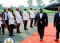 ECOWAS Chairman President Bio Arrives In Equatorial Guinea to Attend 7th African Union Mid-Year Coordination Summit