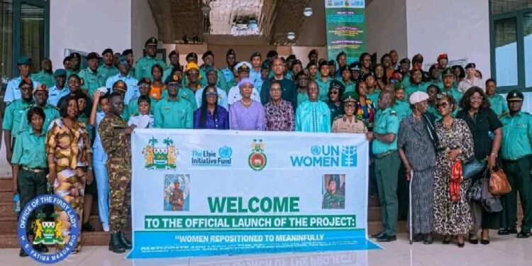 First Lady Fatima Bio Launches Elsie Initiative Fund to Empower Women in Peacekeeping