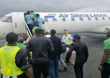 Leone Stars Arrive in Guinea-Bissau Ahead of World Cup Qualifier