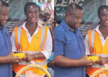 President Bio Visits His 1,000-Acre Cashew Farm and Performs Symbolic Maize Harvest in Moyamba
