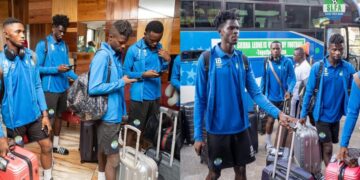 Leone Stars Touch Down in Monrovia Ahead of Crucial World Cup Qualifier
