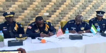 Sierra Leone and Liberia Police Chiefs Sign Landmark Security Agreement 