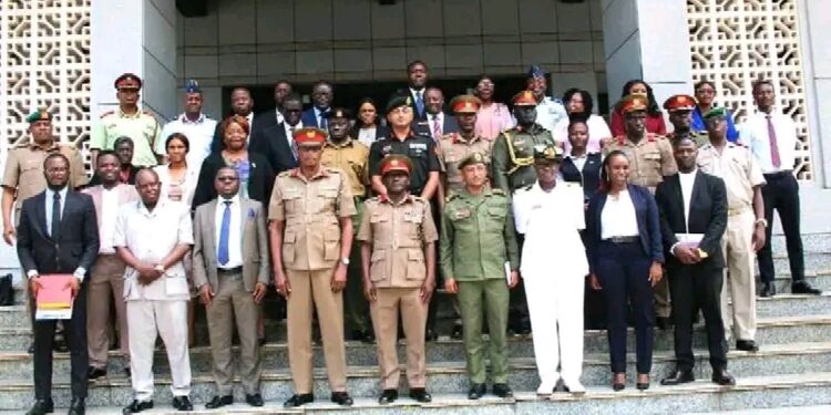 Kenyan Defence College Delegation Engages Ministry of Foreign Affairs