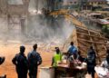 NDMA, Partners Demolish Illegal Buildings Endangering Freetown Water Pipeline