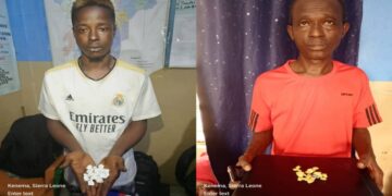 Two Arrested with Dozens of Suspected Kush in Kenema