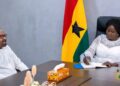 Vice President Juldeh Jalloh Engages Ghanaian Vice President in High-Level Meeting