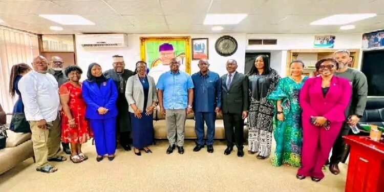 ECOWAS Court of Justice Pays Courtesy Call on Speaker Thomas