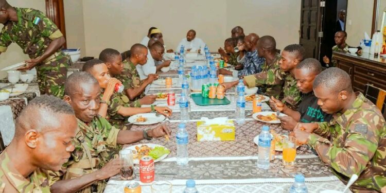 VP Juldeh Jalloh Welcomes 16 Released Soldiers After Diplomatic Breakthrough with Guinea
