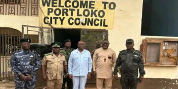 Internal Affairs Minister and SLCS DG Inspect Port Loko Correctional Centre after Riot
