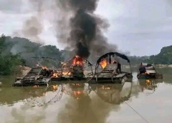 EPA-SL Destroys 15 Illegal Dredging Machines in Kenema Crackdown