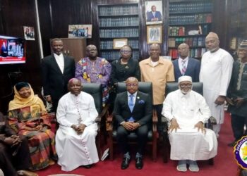 Chief Justice Urges Inter-Religious Council To Champion Peace, Be Bold To Speak Out