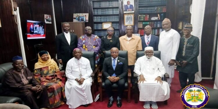Chief Justice Urges Inter-Religious Council To Champion Peace, Be Bold To Speak Out