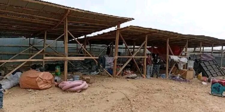 Two Arrested at Illegal Dredge Construction Site Near Pampana River