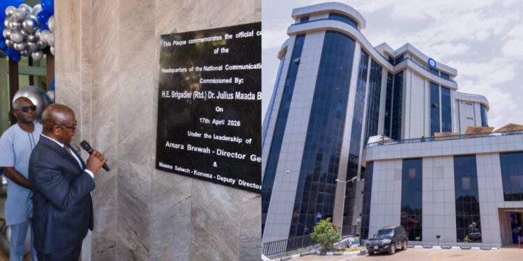 President Bio Commissions NatCA New Headquarters in Freetown 