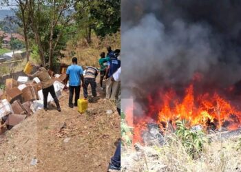 TOCU Destroys Narcotic Drugs Worth Over $2 Million 