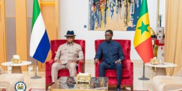 President Bio Arrives in Senegal for 10th Dakar Forum on Peace and Security in Africa