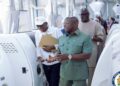 President Bio Commission New Flour Mill Factory in Cline Town  