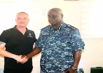 INTERPOL Expert Pays Courtesy Call on IGP Sellu