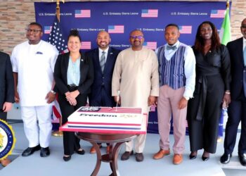 Vice President Juldeh Jalloh Highlights Sierra Leone-US Partnership at Freedom 250 Celebration