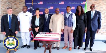 Vice President Juldeh Jalloh Highlights Sierra Leone-US Partnership at Freedom 250 Celebration