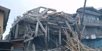 Building Collapse Along Kissy Road Leaves Residents Injured After Heavy Rainfall