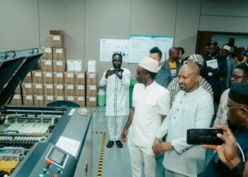 Vice President Juldeh Jalloh Unveils Modern Government Printing Department