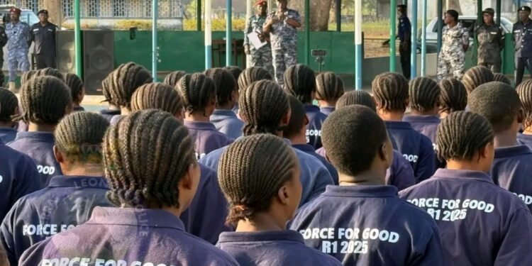 IGP Sellu Engages New Police Recruits 